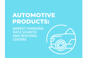 Automotive products: Market overview, data sources, and regional leaders