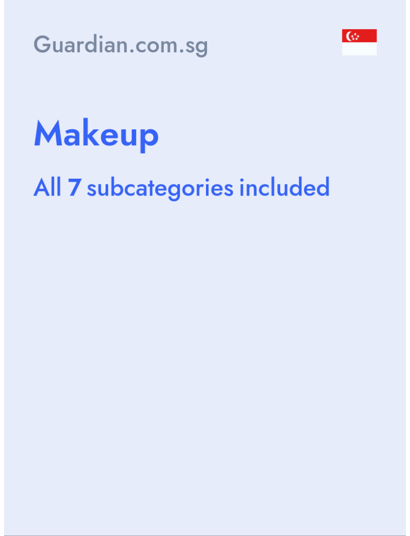 Makeup - Guardian.com.sg - Singapore