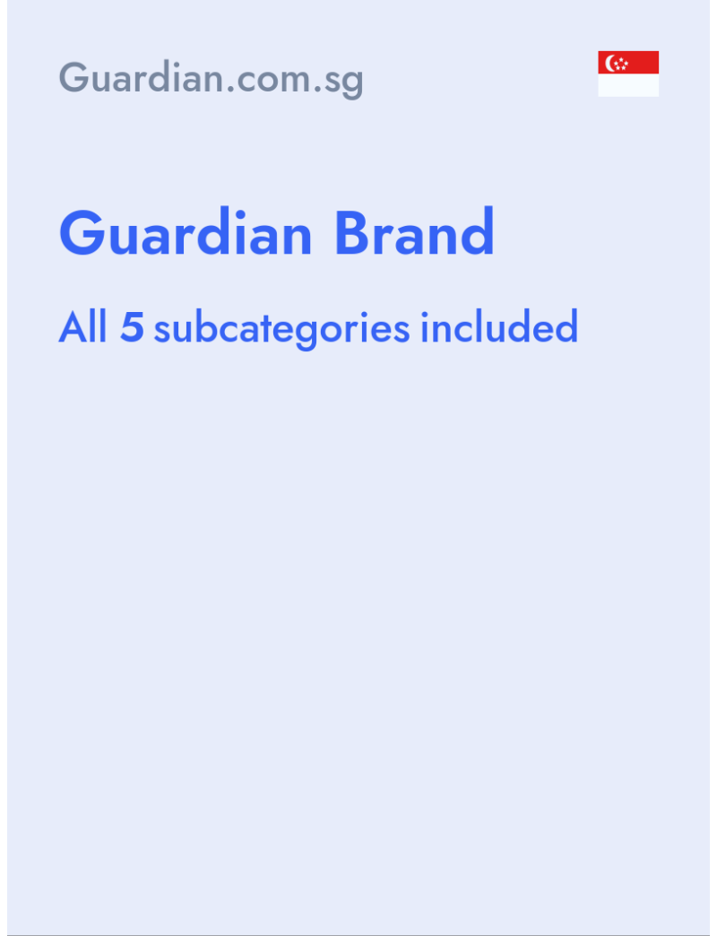 Guardian Brand - Guardian.com.sg - Singapore