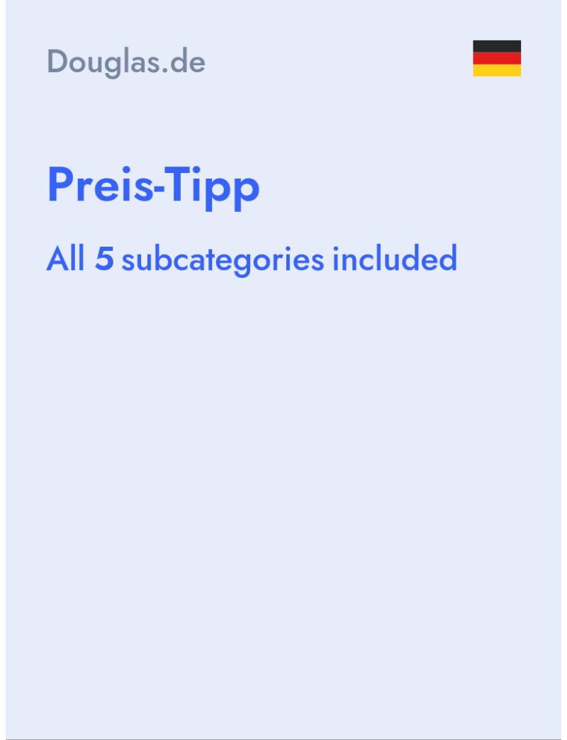 Preis-Tipp - Douglas.de - Germany