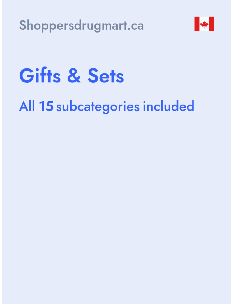Gifts & Sets -Shoppersdrugmart.ca - Canada