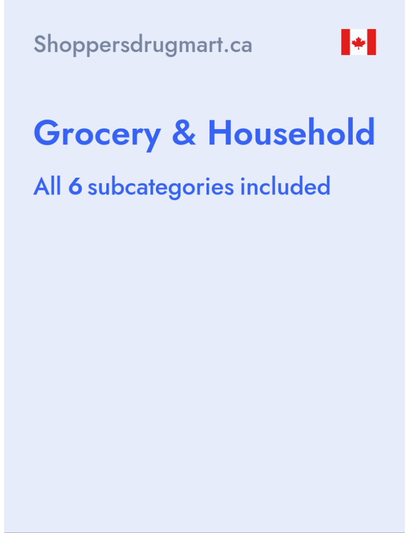 Grocery & Household -Shoppersdrugmart.ca - Canada