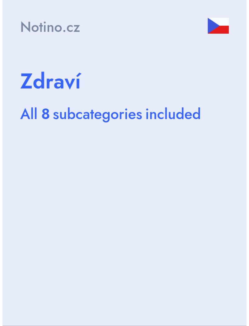 Zdraví - Notino.cz - Czech Republic