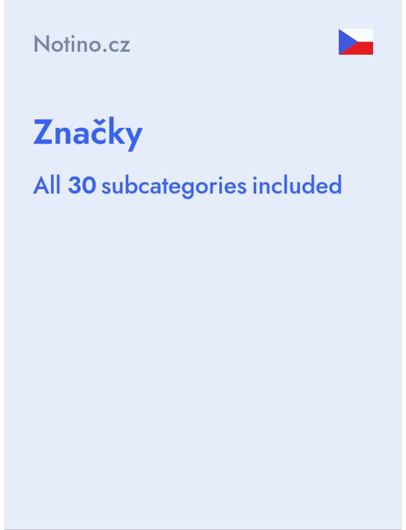 Značky - Notino.cz - Czech Republic