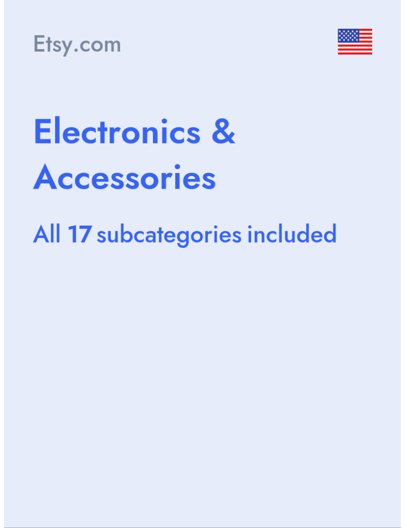 Electronics & Accessories - Etsy.com - USA