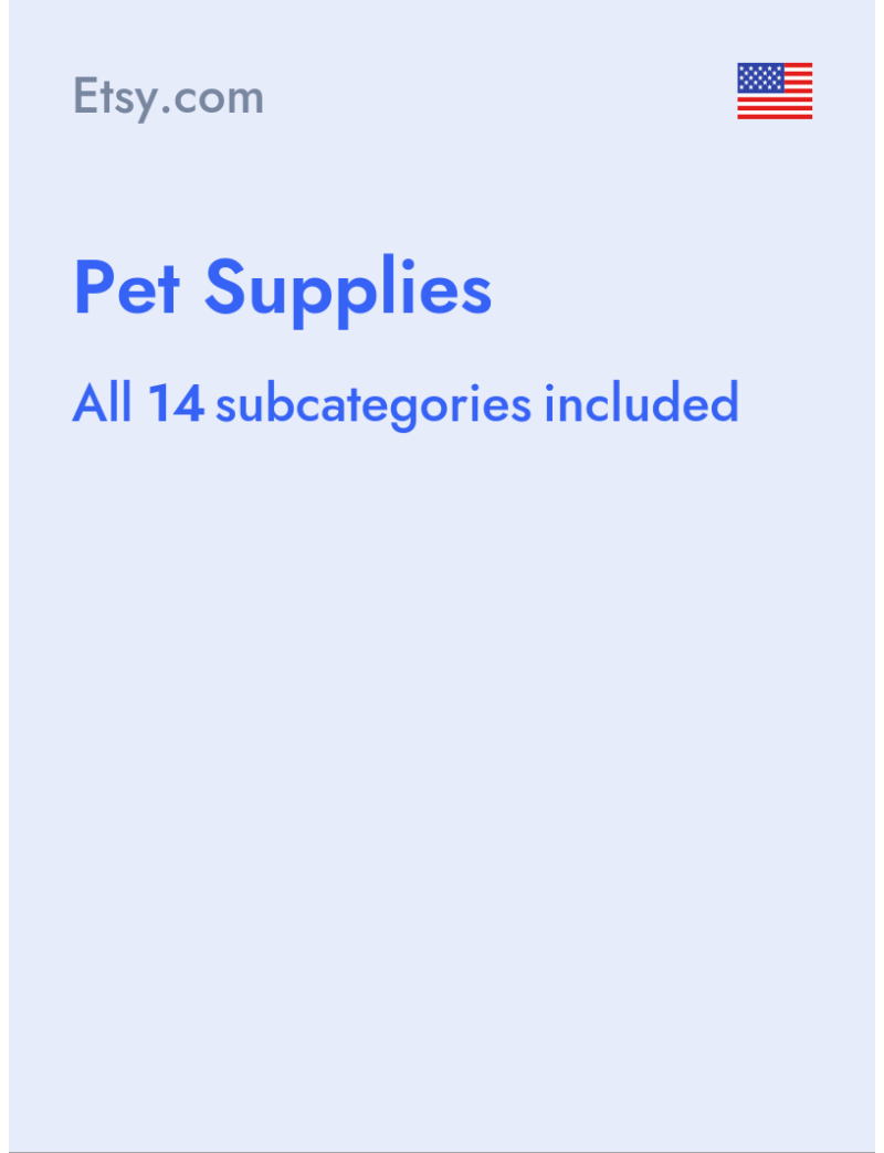 Pet Supplies - Etsy.com - USA
