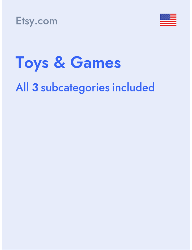 Toys & Games - Etsy.com - USA