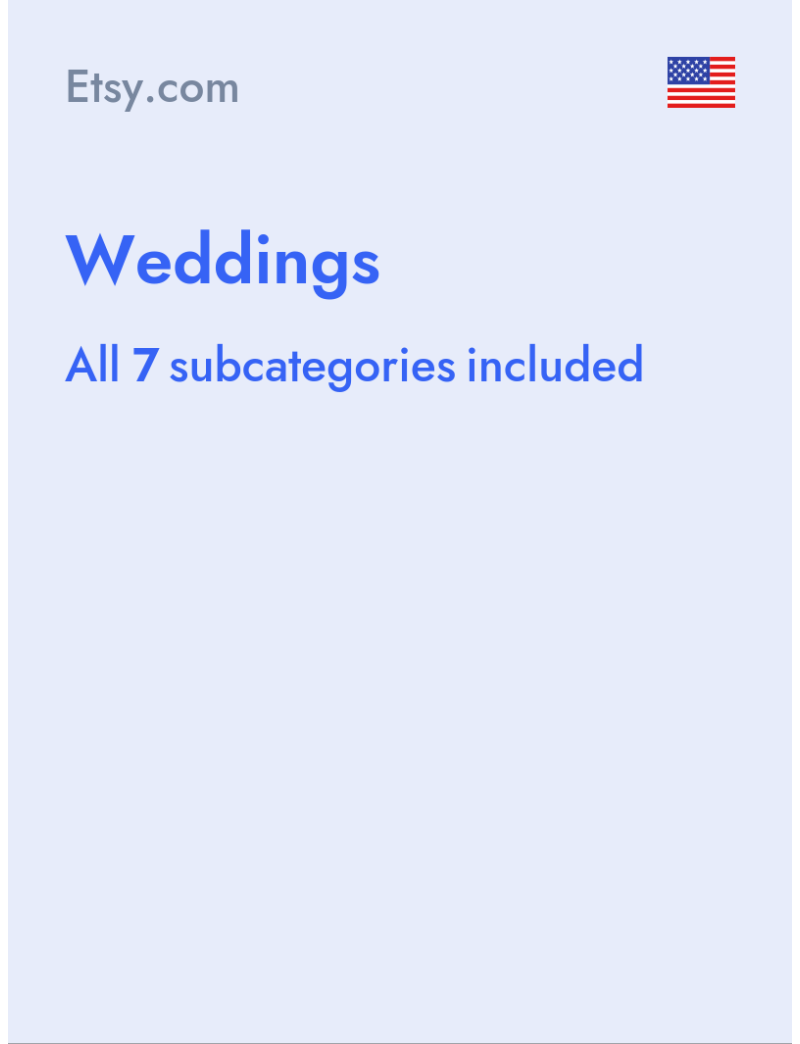 Weddings - Etsy.com - USA