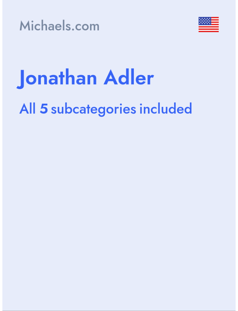 Jonathan Adler - Michaels.com - USA