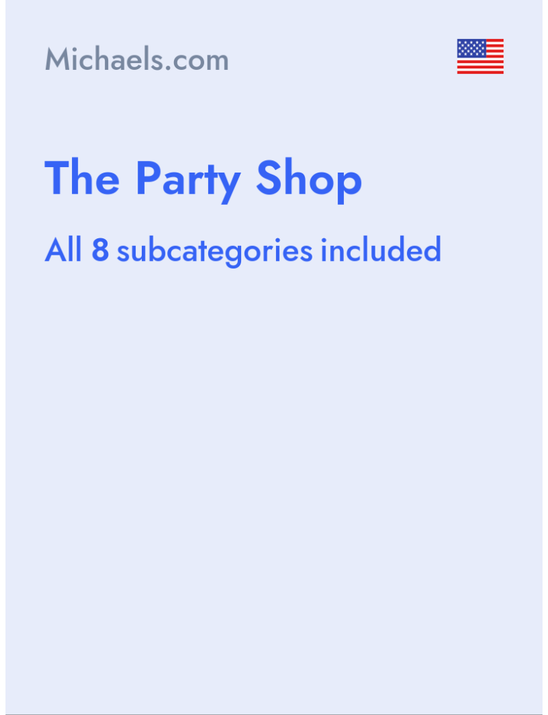 The Party Shop - Michaels.com - USA