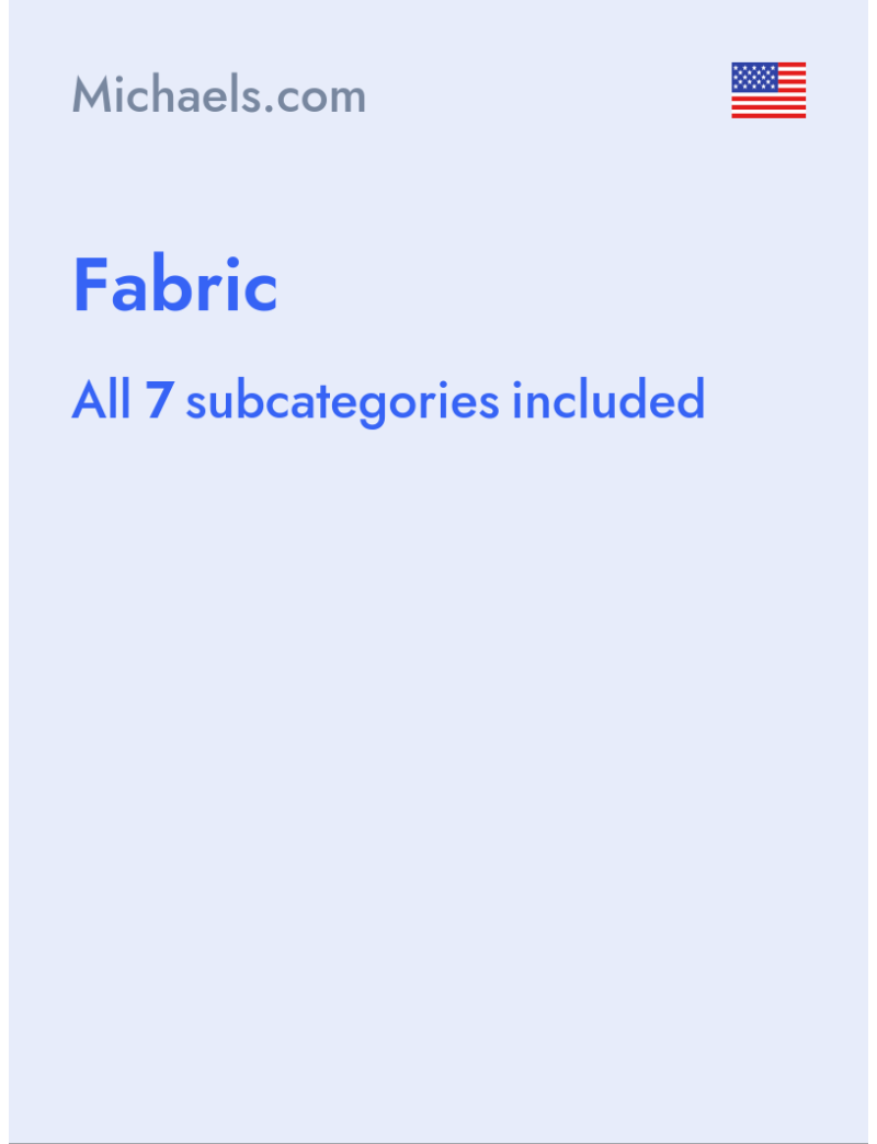 Fabric - Michaels.com - USA