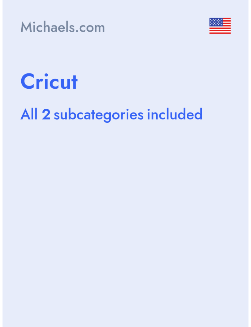 Cricut - Michaels.com - USA