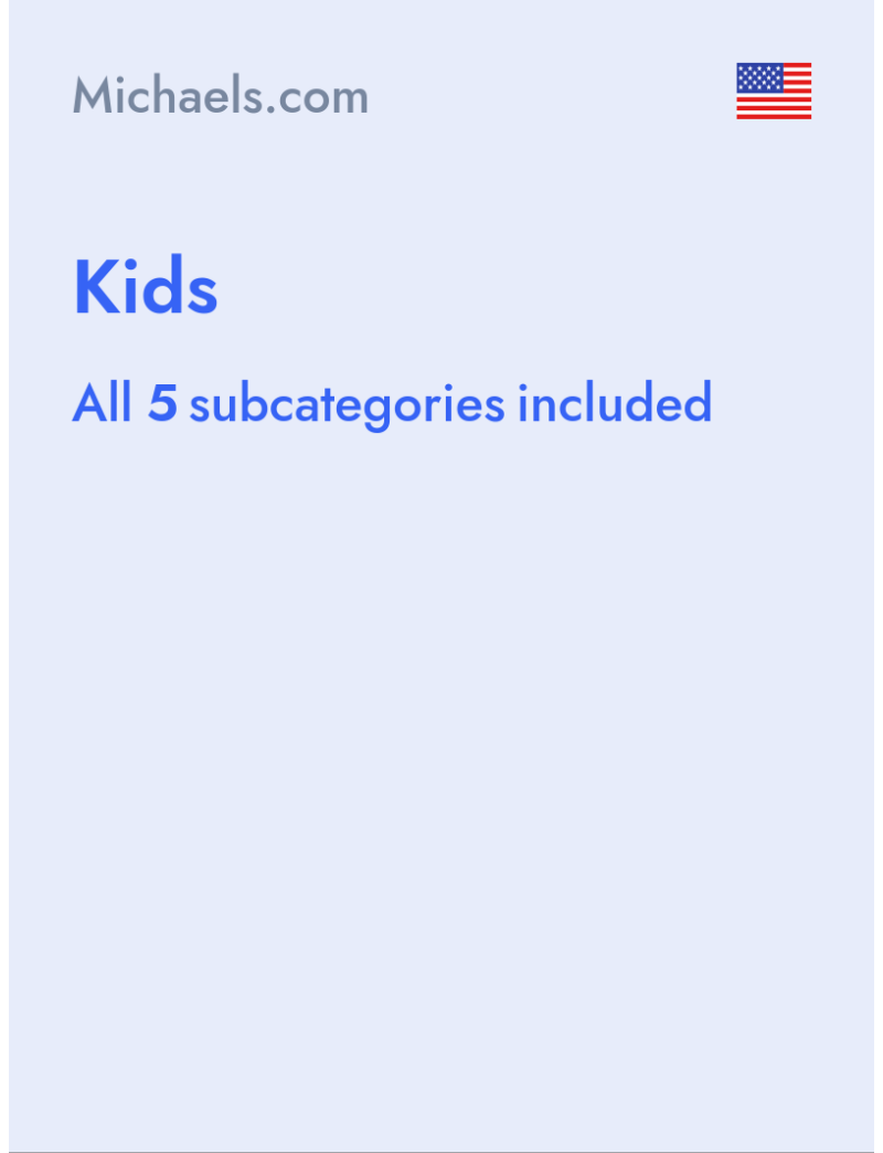 Kids - Michaels.com - USA