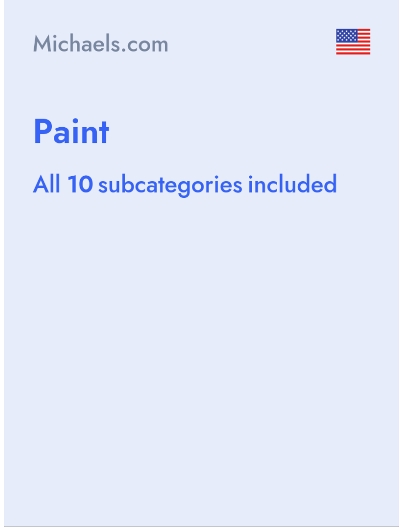 Paint - Michaels.com - USA
