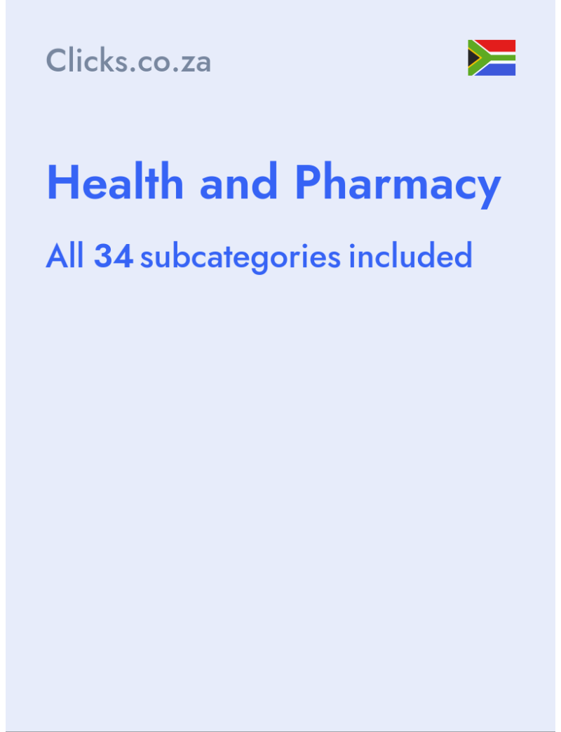 Health and Pharmacy - Clicks.co.za - South Africa