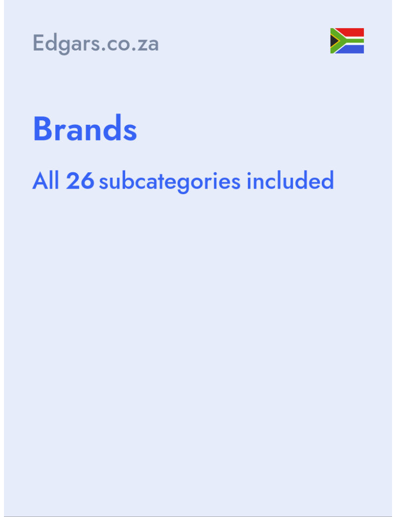 Brands - Edgars.co.za - South Africa