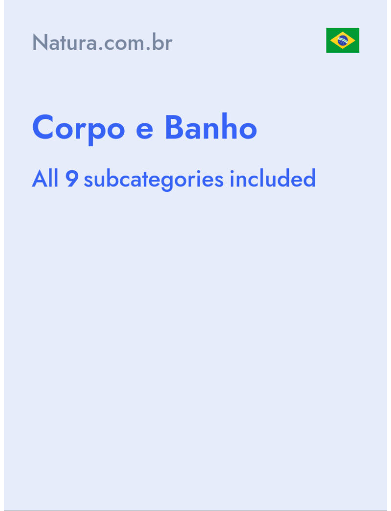 Corpo e Banho - Natura.com.br - Brazil