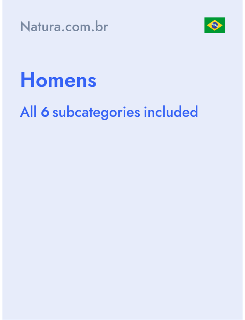 Homens - Natura.com.br - Brazil