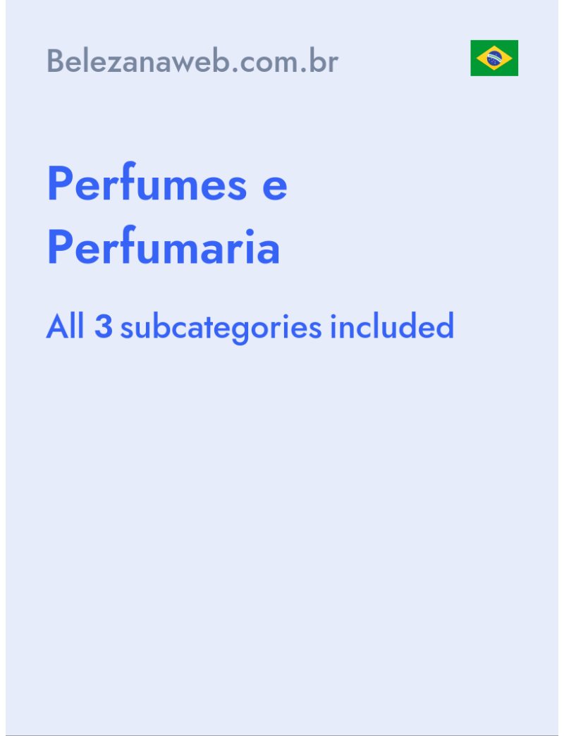 Perfumes e Perfumaria - Belezanaweb.com.br - Brazil