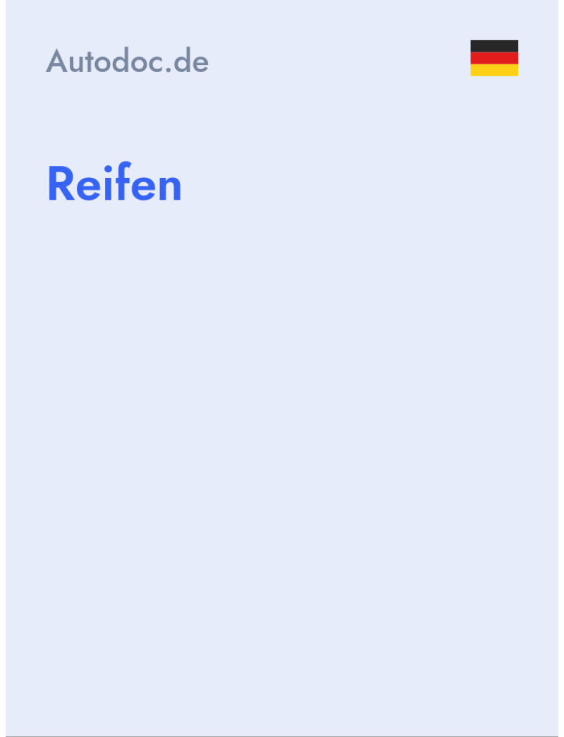 Reifen - Autodoc.de - Germany