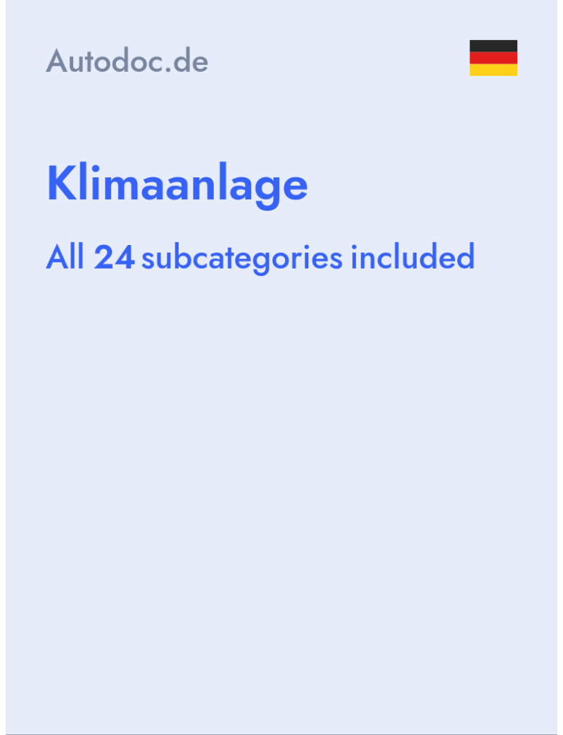 Klimaanlage - Autodoc.de - Germany
