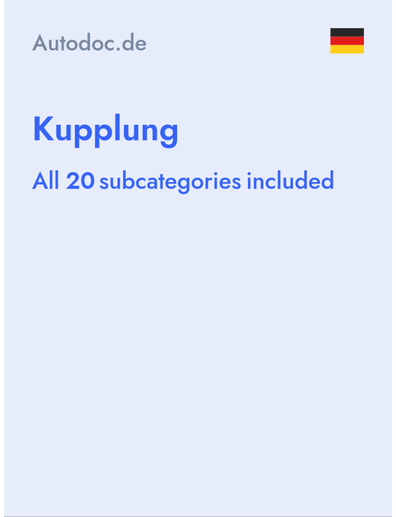 Kupplung - Autodoc.de - Germany