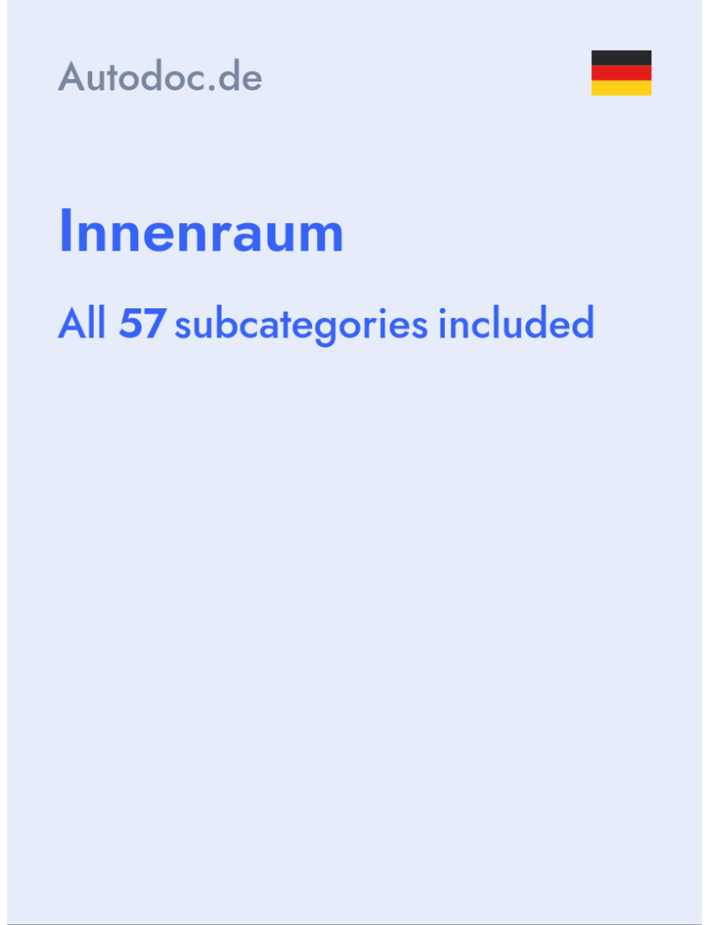 Innenraum - Autodoc.de - Germany