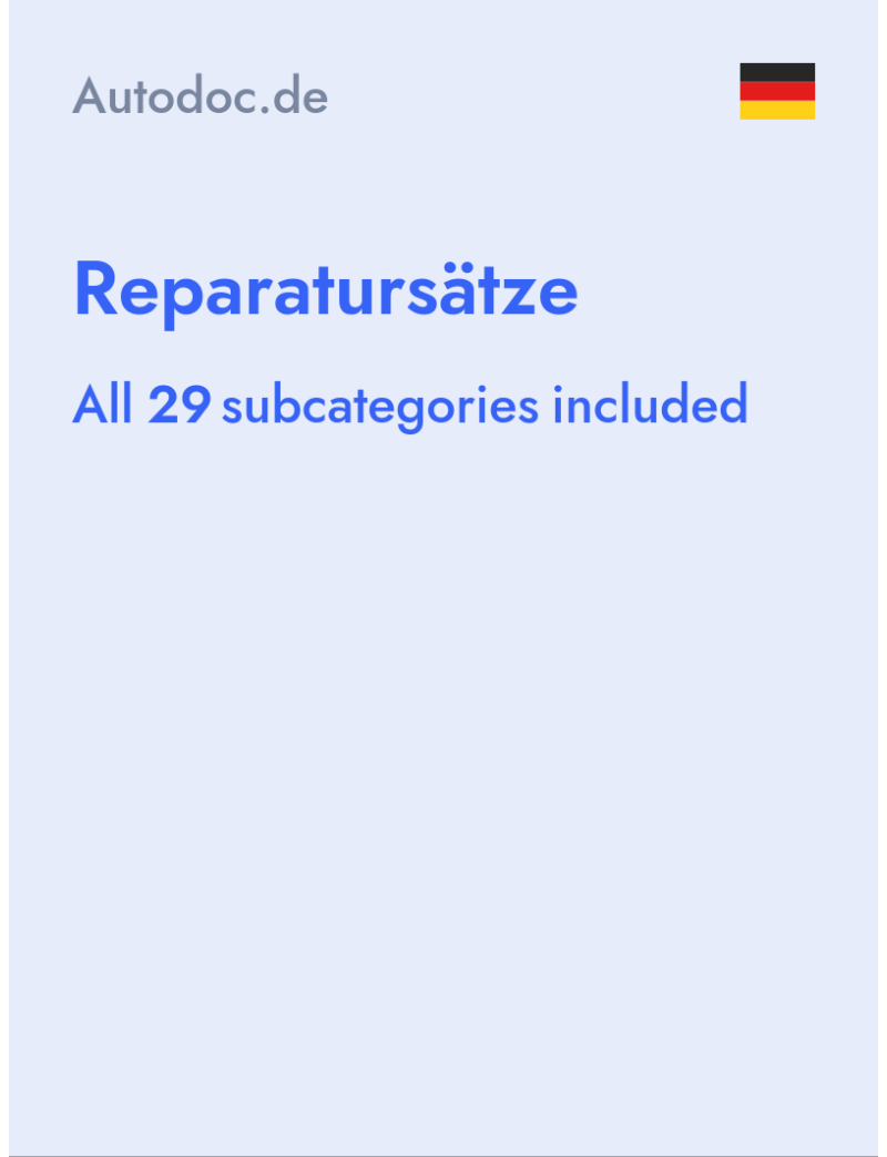 Reparatursätze - Autodoc.de - Germany