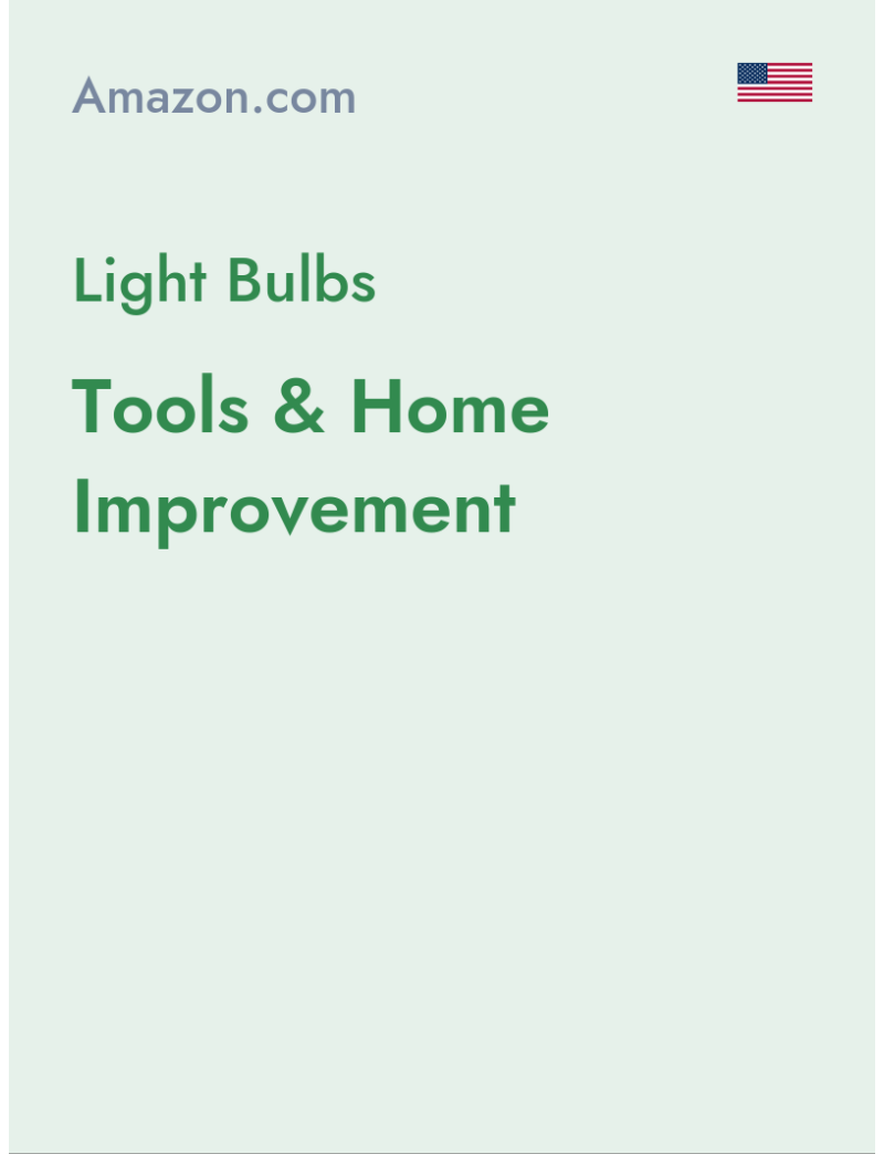 Light Bulbs (Tools & Home Improvement) - amazon.com - USA