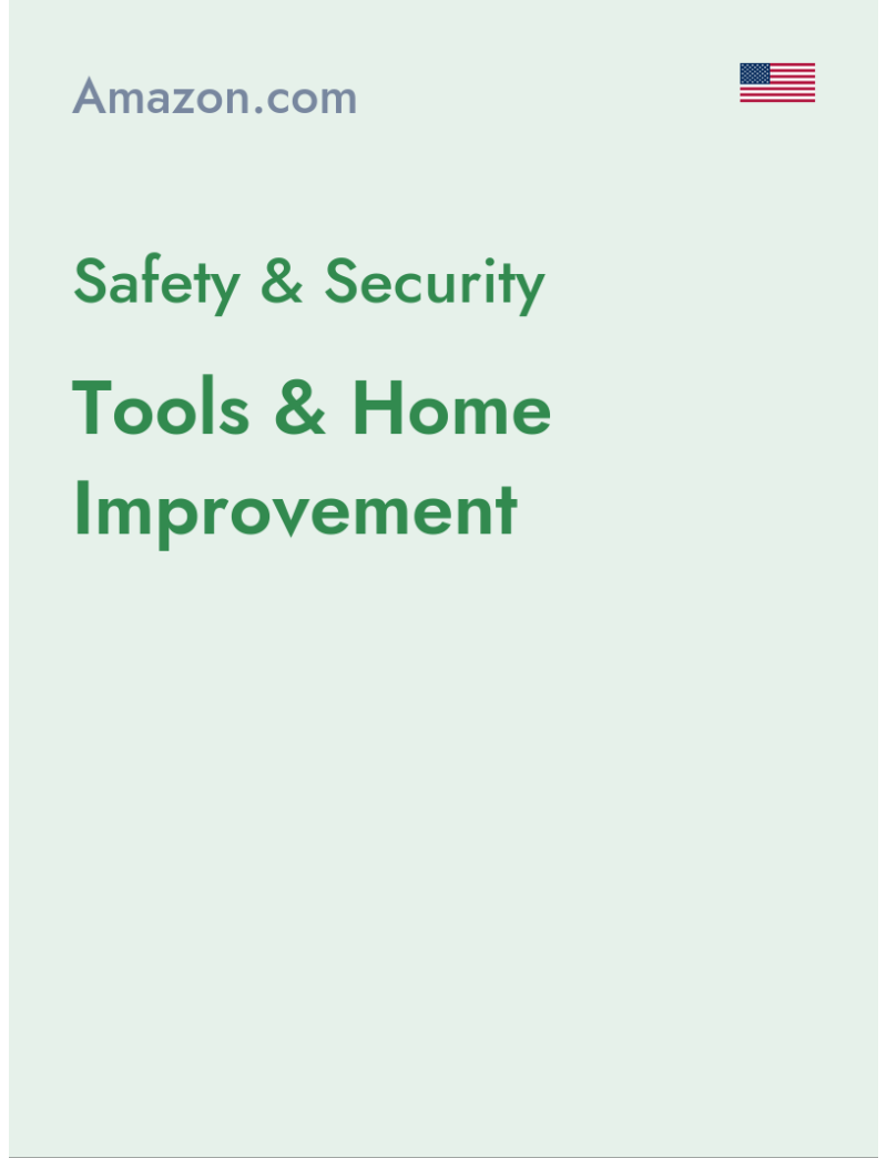 Safety & Security (Tools & Home Improvement) - amazon.com - USA