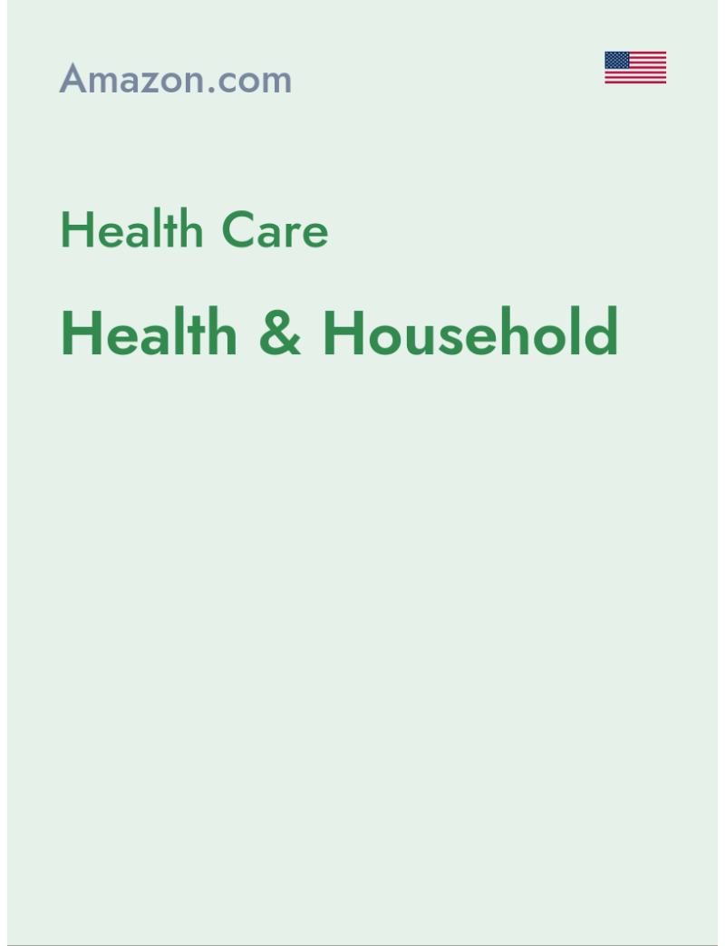 Health Care (Health & Household) - amazon.com - USA