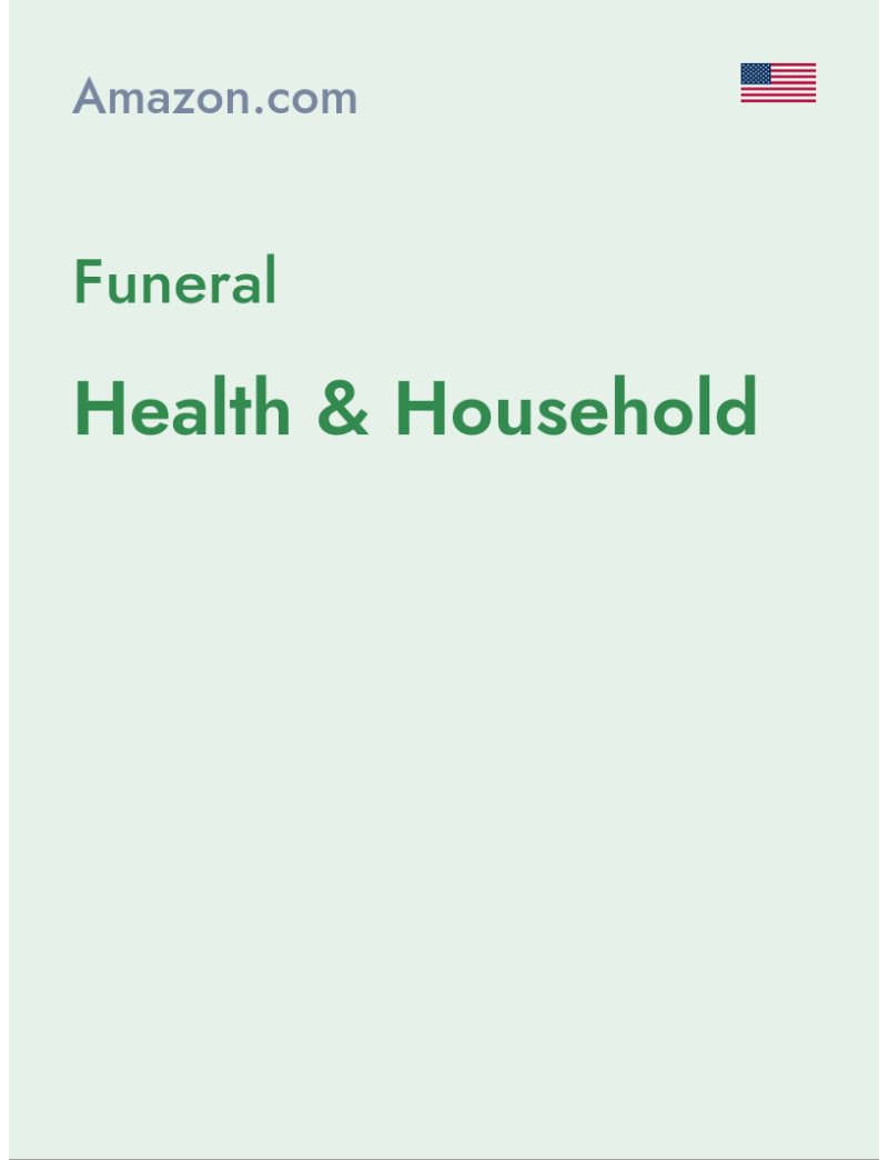 Funeral (Health & Household) - amazon.com - USA