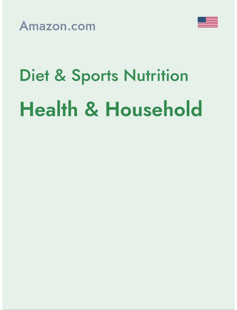 Diet & Sports Nutrition (Health & Household) - amazon.com - USA
