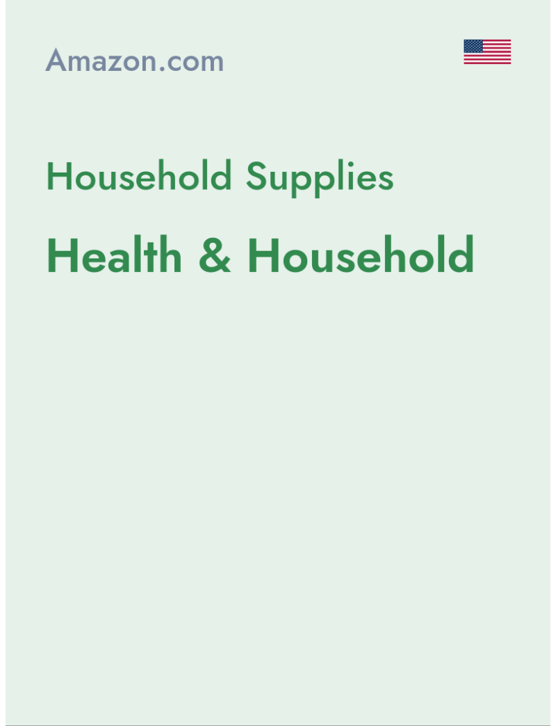 Household Supplies (Health & Household) - amazon.com - USA