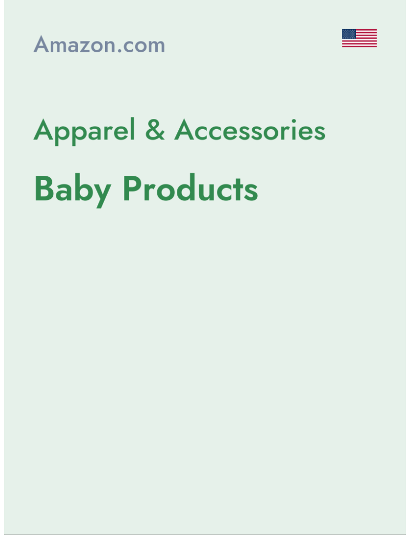 Apparel & Accessories (Baby Products) - amazon.com - USA