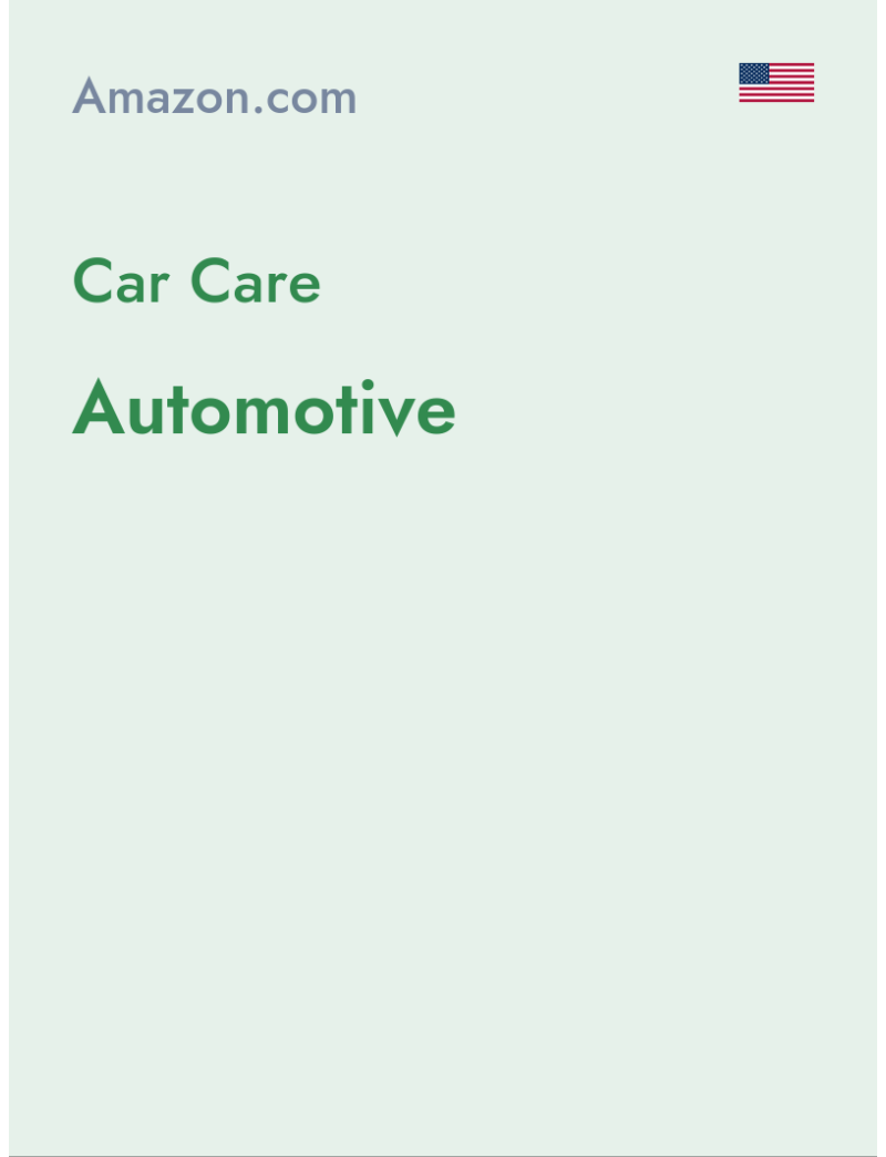 Car Care (Automotive) - amazon.com - USA