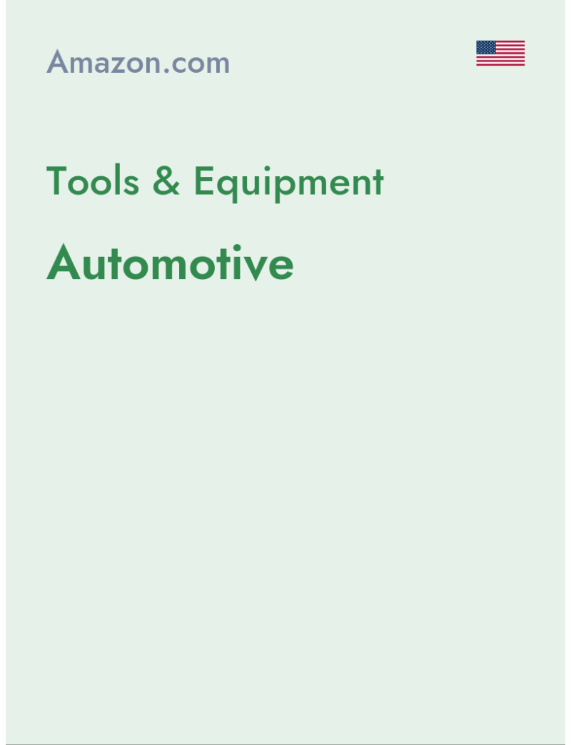 Tools & Equipment (Automotive) - amazon.com - USA