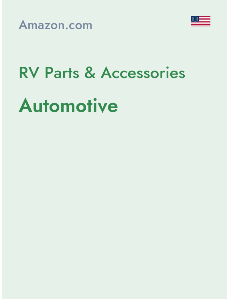 RV Parts & Accessories (Automotive) - amazon.com - USA