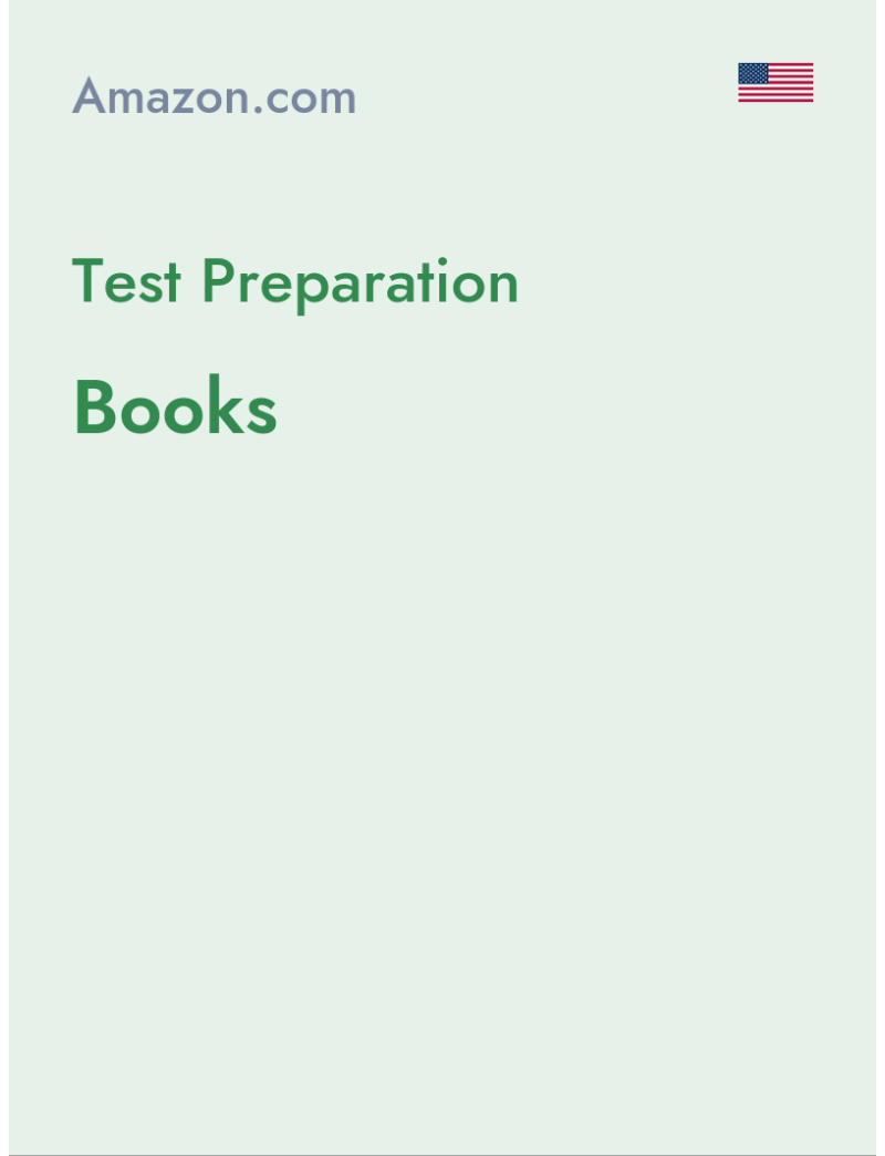 Test Preparation (Books) - amazon.com - USA