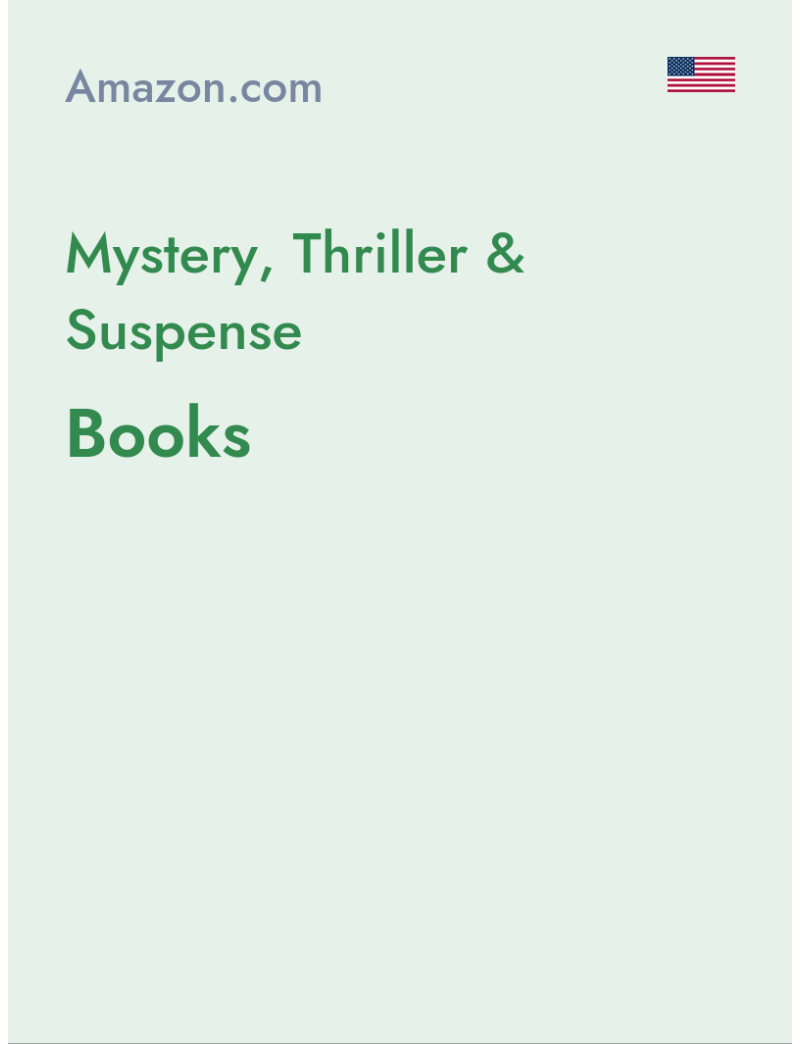 Mystery, Thriller & Suspense (Books) - amazon.com - USA