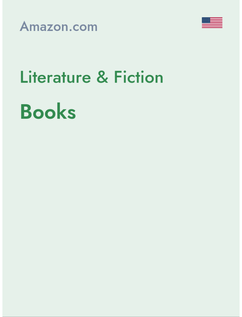 Literature & Fiction (Books) - amazon.com - USA