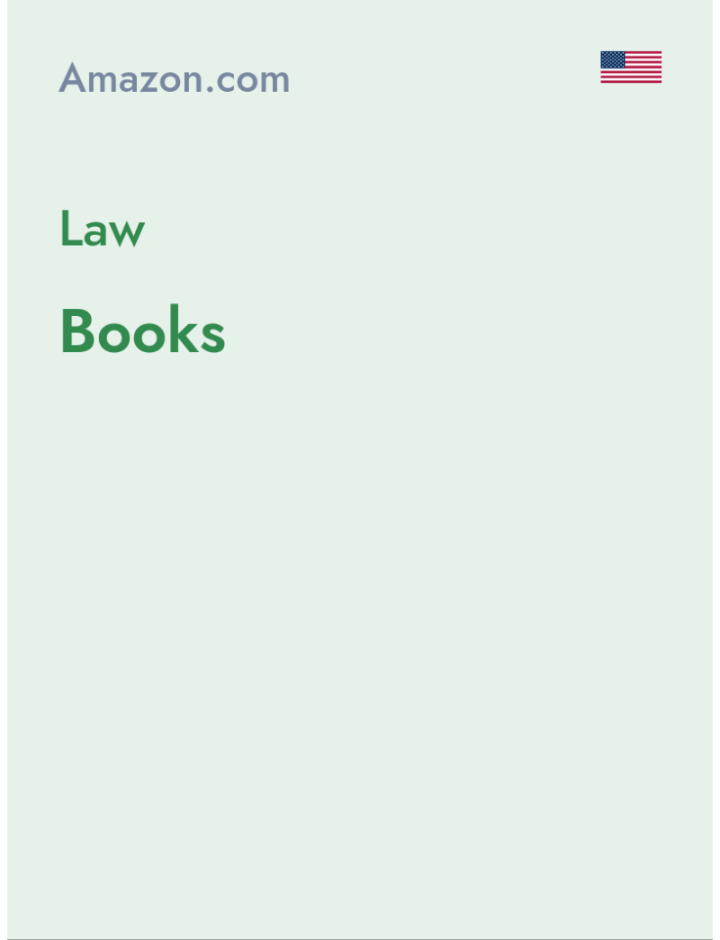 Law (Books) - amazon.com - USA