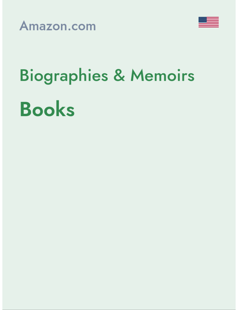 Biographies & Memoirs (Books) - amazon.com - USA