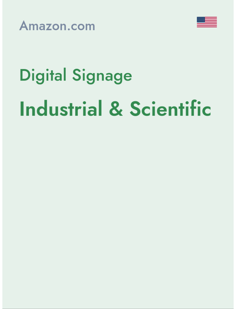 Digital Signage (Industrial & Scientific) - amazon.com - USA