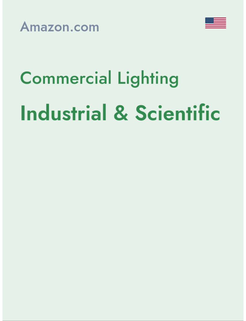 Commercial Lighting (Industrial & Scientific) - amazon.com - USA