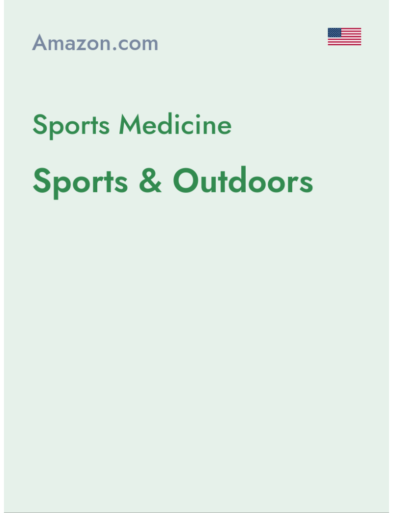 Sports Medicine (Sports & Outdoors) - amazon.com - USA