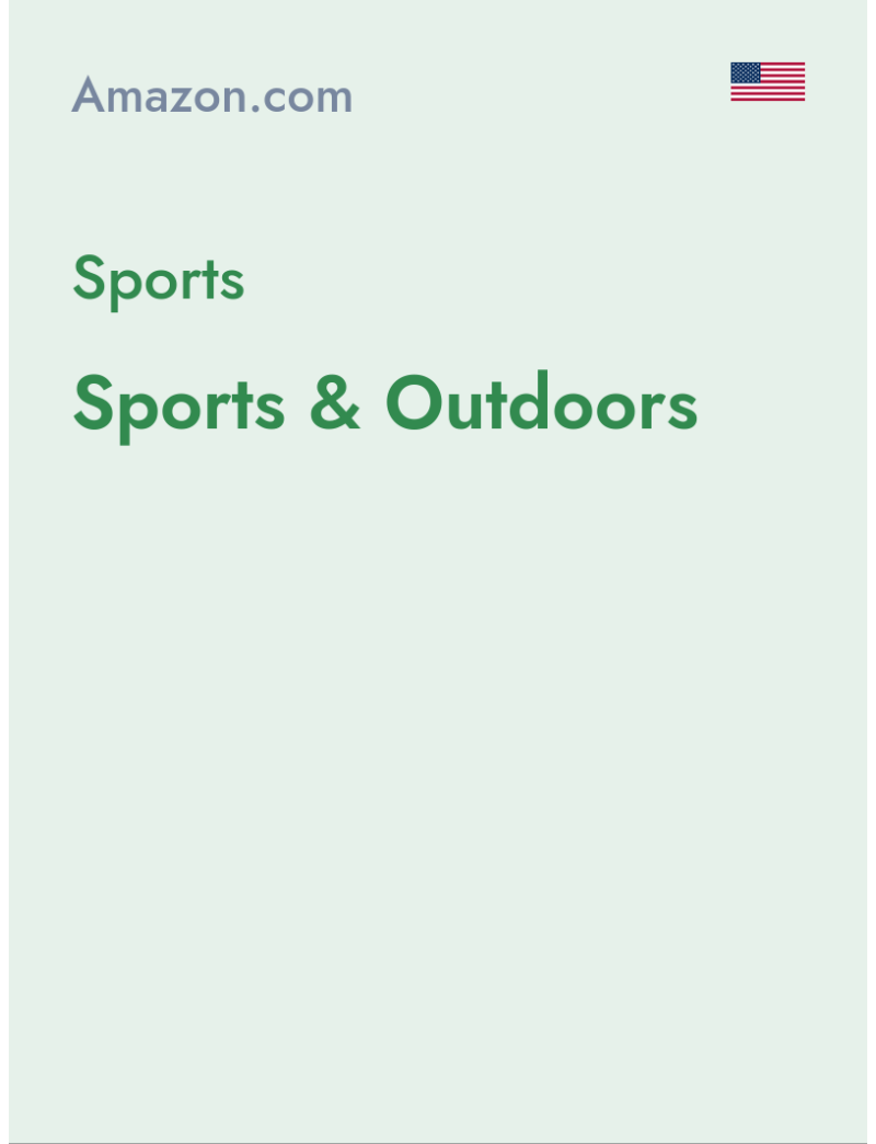 Sports (Sports & Outdoors) - amazon.com - USA