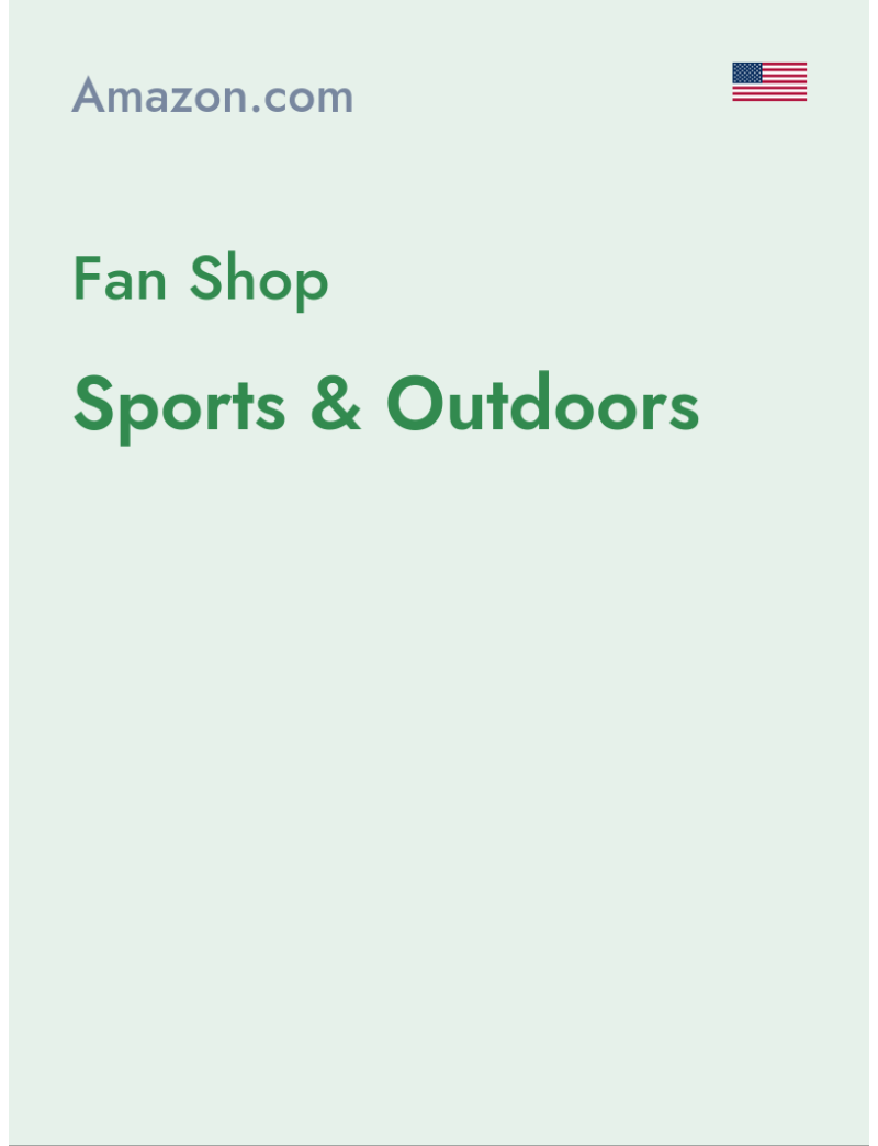 Fan Shop (Sports & Outdoors) - amazon.com - USA