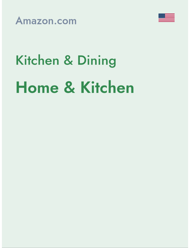 Kitchen & Dining (Home & Kitchen) - amazon.com - USA