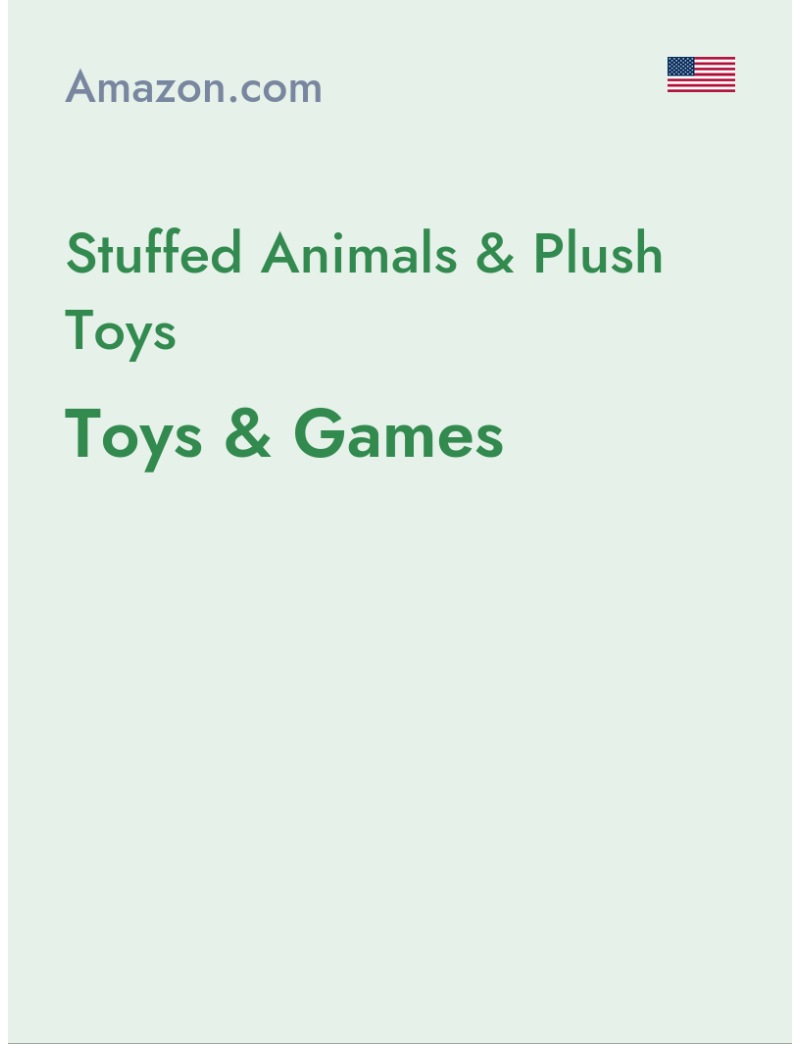 Stuffed Animals & Plush Toys (Toys & Games) - amazon.com - USA